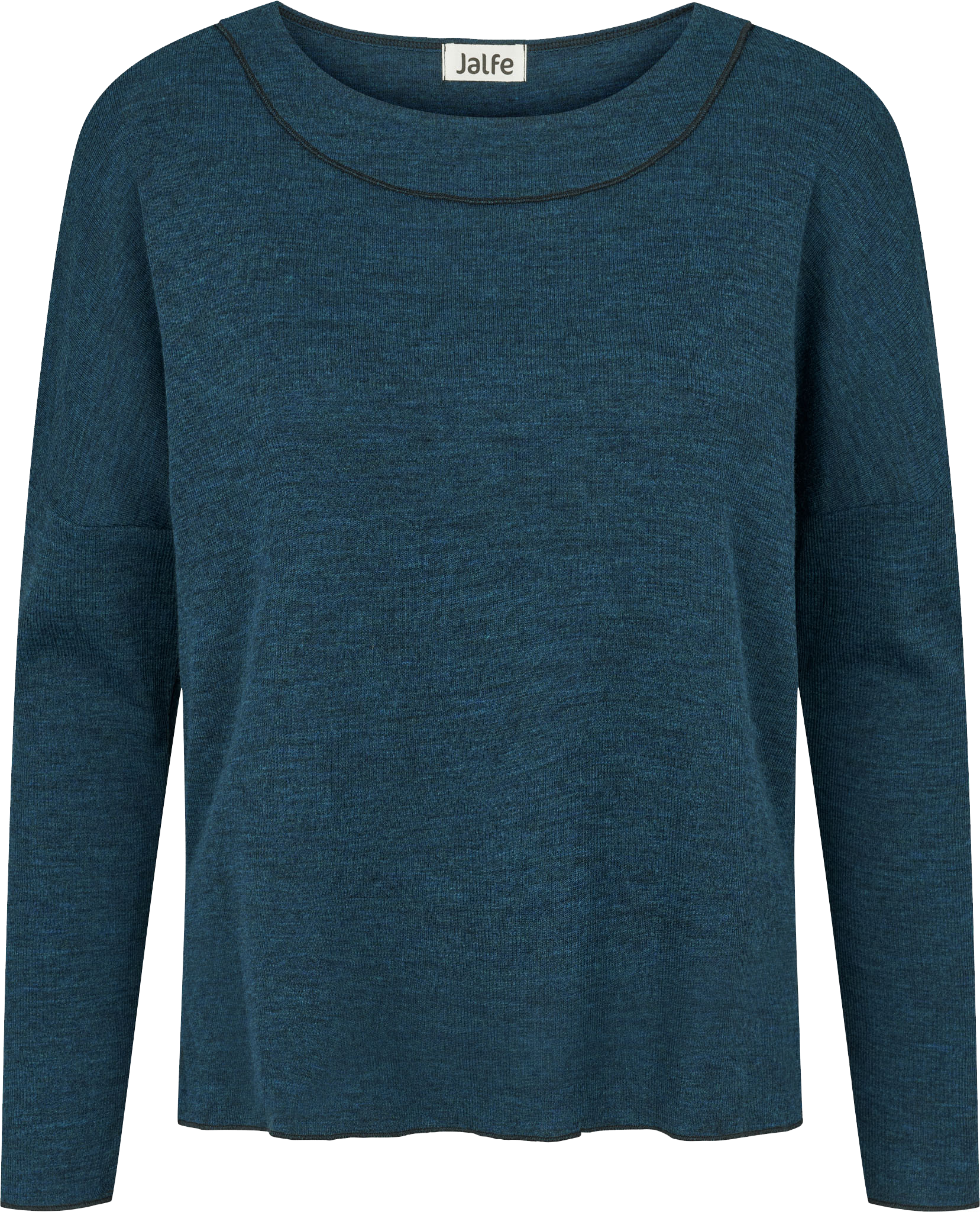 Oversize pullover rib merino